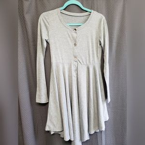 Asymmetrical Babydoll Dress